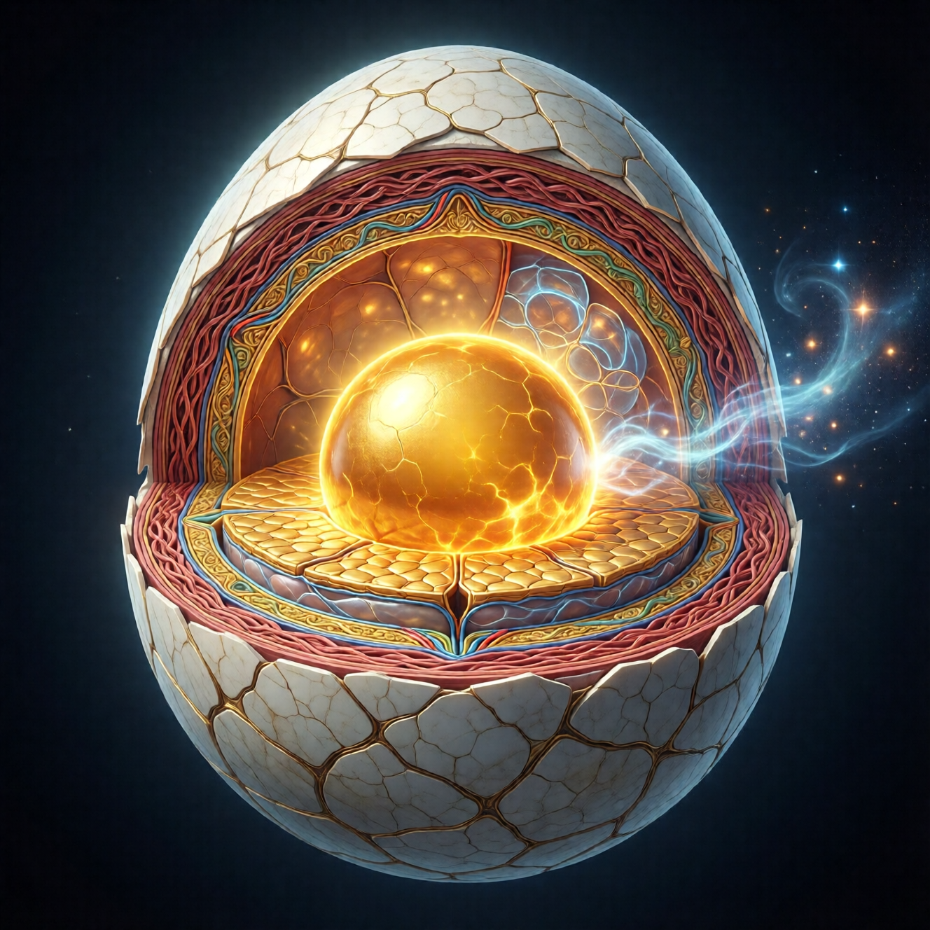 Анатомия яйца: желток, белок, скорлупа